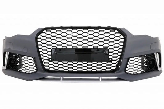 Frontstoßstange Mit Voll-LED-Scheinwerfern Sequentielle Dynamische Blinker Geeignet Für Audi A6 C7 4G (2011-2018) RS6 Matrix-Design KITT