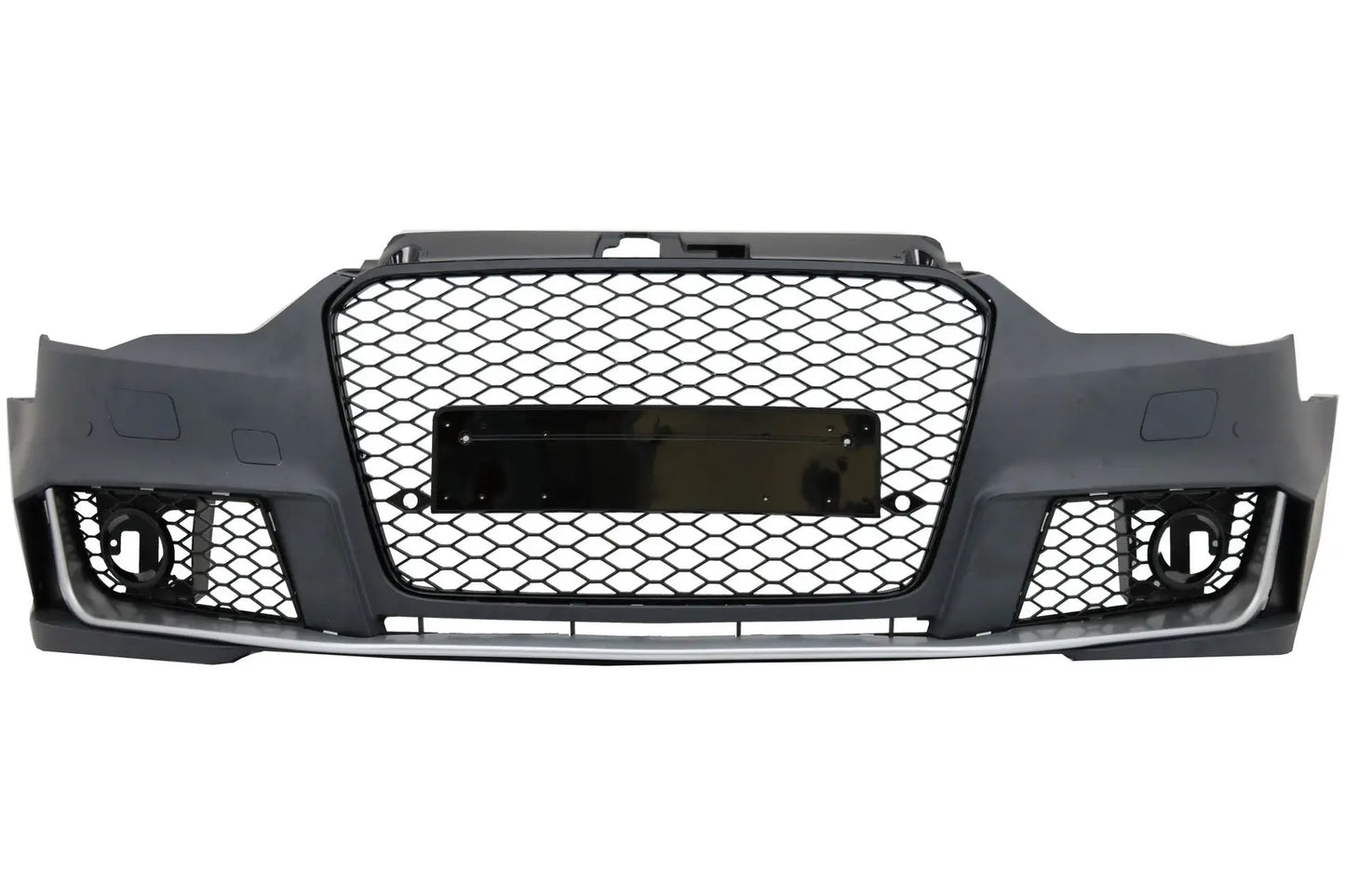 Frontstoßstange Passend Für Audi A3 8V (2012-2015) Limousine / Limousine / Cabrio RS3 Brillantschwarzes Design KITT