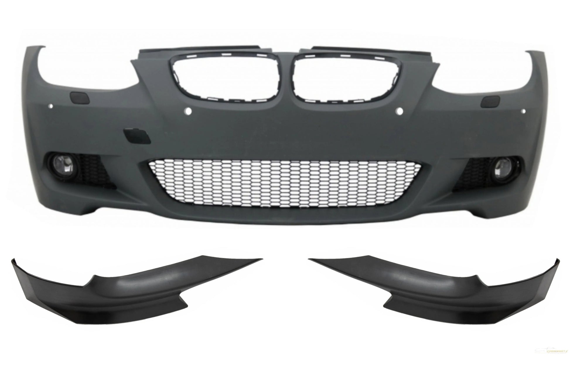 Frontstoßstange Passend Für BMW 3er E92 E93 (2006-2009) Mit Stoßfängersplittern Spoiler Non-LCI Coupe Cabrio M-Technik Look KITT