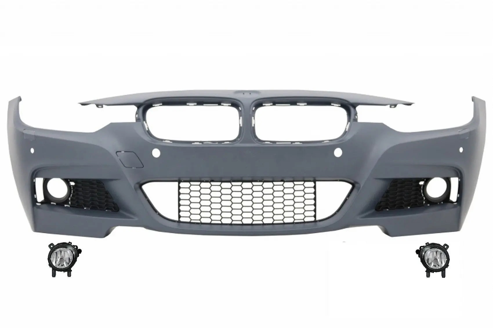 Frontstoßstange Passend Für BMW 3er F30 F31 (2011-2019) M-Technik Design Mit Nebelscheinwerfern KITT