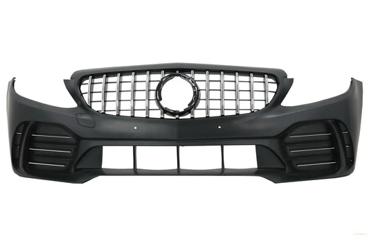 Frontstoßstange Passend Für Mercedes C-Klasse W205 S205 C205 A205 (2014-2020) Limousine T-Modell Coupé Cabriolet GT Design KITT