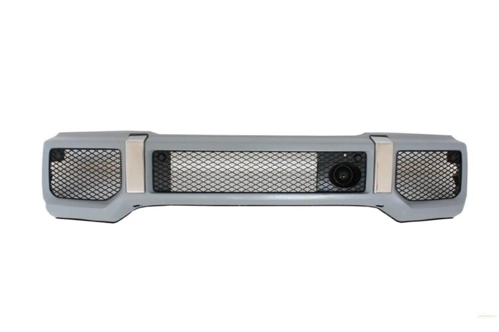 Frontstoßstange Schwarz Scheinwerferabdeckungen LED TFL Passend Für Mercedes G-Klasse W463 (1989) G65 Design KITT