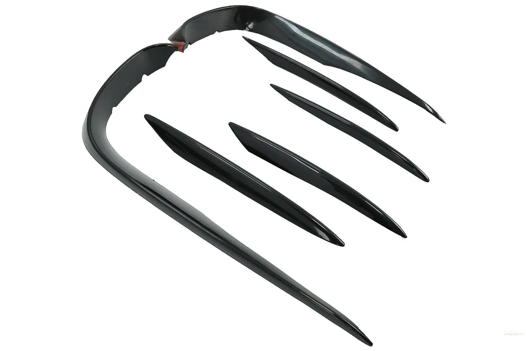 Frontstoßstange Splitter Finnen Aero Passend Für Mercedes E-Klasse W213 S213 C238 A238 Sport Line E53 (2016-2020) Piano Black KITT