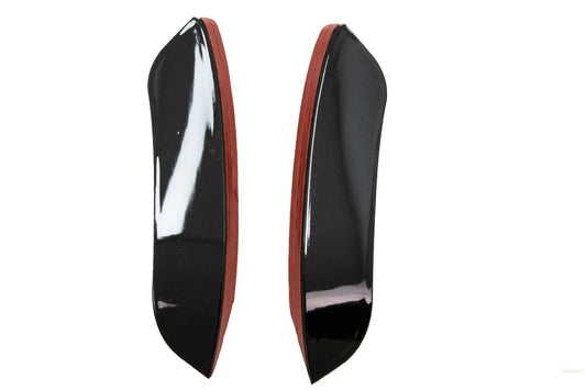 Frontstoßstangenklappen Seitenflossen Flacs Passend Für Mercedes A Klasse W177 V177 (04.2018-) A35 Design Black Edition KITT