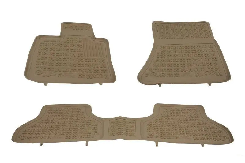 Fußmatte Beige Passend Für BMW X5 E70 2006-2013, X6 E71 2008-2014 Rezaw Plast