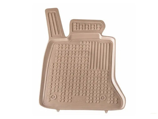 Fußmatte Gummi Beige Passend Für BMW Serie 5 F10 F11 (2010-2013) Limousine Touring Rezaw Plast
