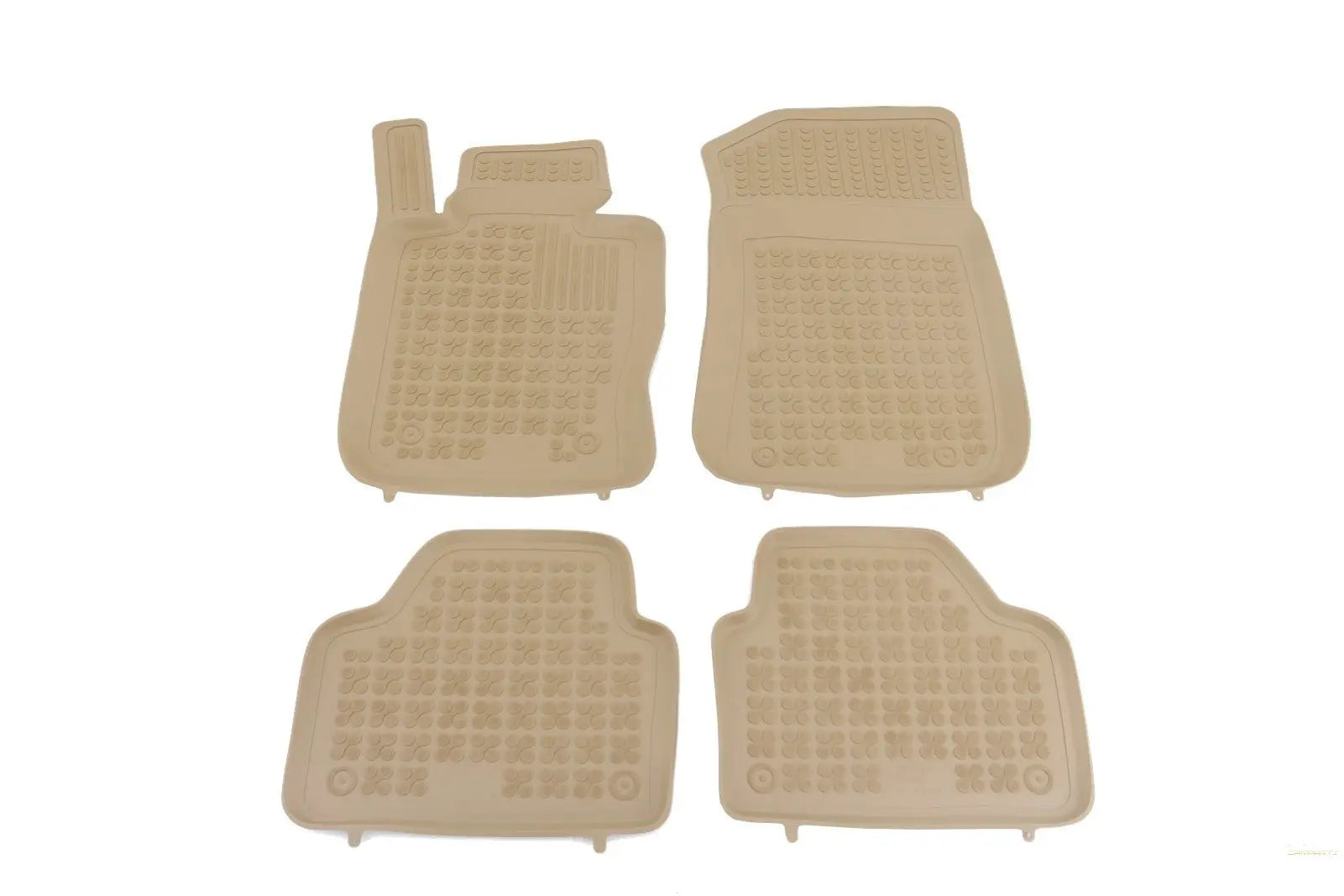 Fußmatte Gummi Beige Passend Für BMW X1 E84 2009-2015 Rezaw Plast