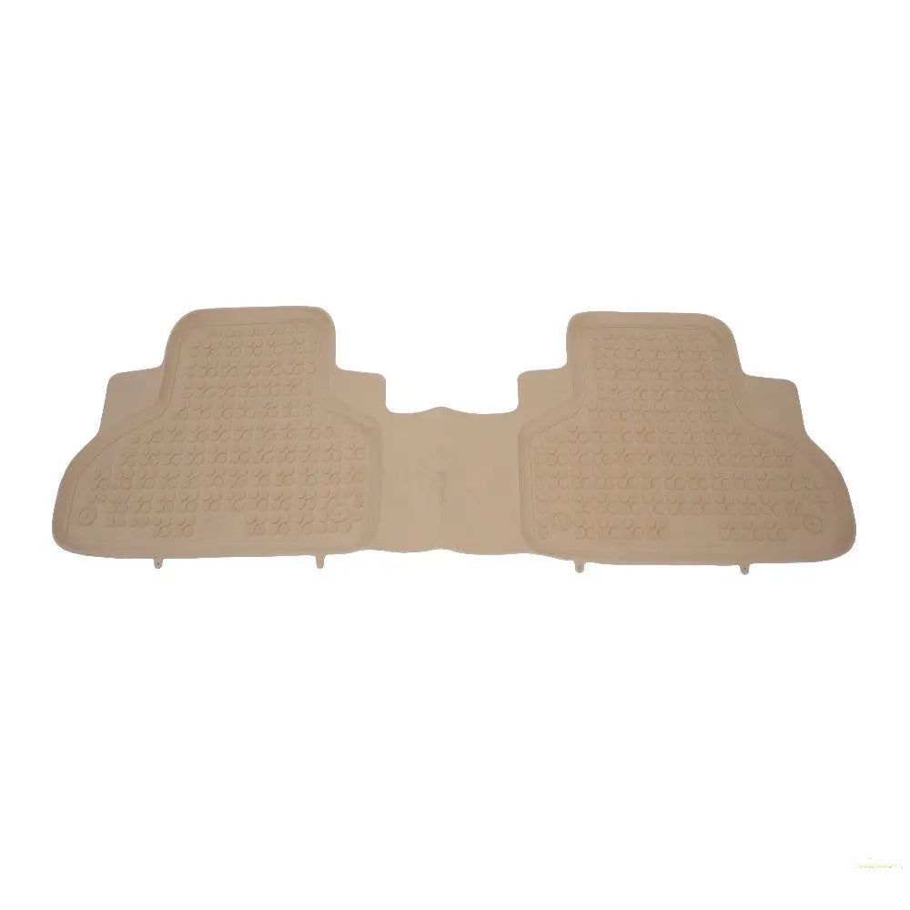 Fußmatte Gummi Beige Passend Für BMW X5 F15 2013-, X6 F16 2014- Rezaw Plast