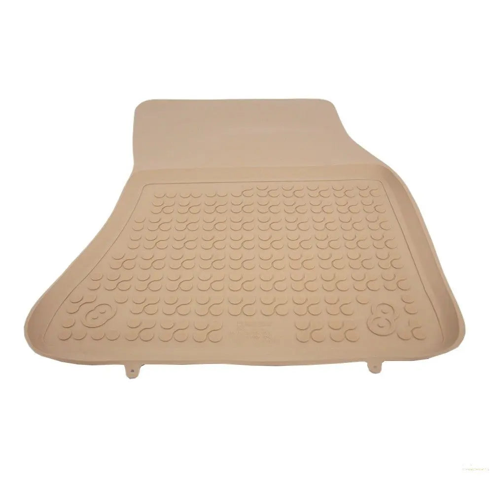Fußmatte Gummi Beige Passend Für BMW X5 F15 2013-, X6 F16 2014- Rezaw Plast