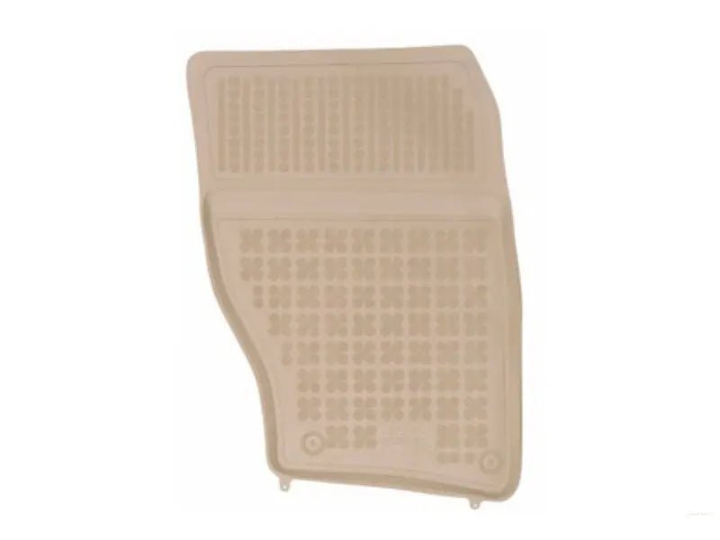 Fußmatte Gummi Beige Passend Für Porsche Cayenne II 92a (2011-2016) VW Touareg II 7p5 (2010-2018) Rezaw Plast