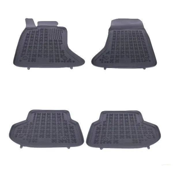 Fußmatte Gummi Schwarz Passend Für BMW Serie 5 F10 F11 LCI 2014+ Rezaw Plast