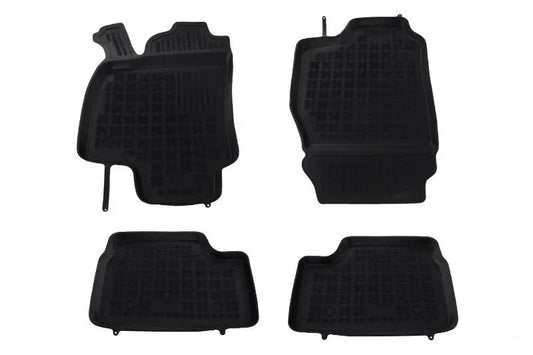 Fußmatte Gummi Schwarz Passend Für Opel Astra II G 03/1998--2009, Passend Für Opel Astra III H 04/2004-2014 - 200505 Rezaw Plast
