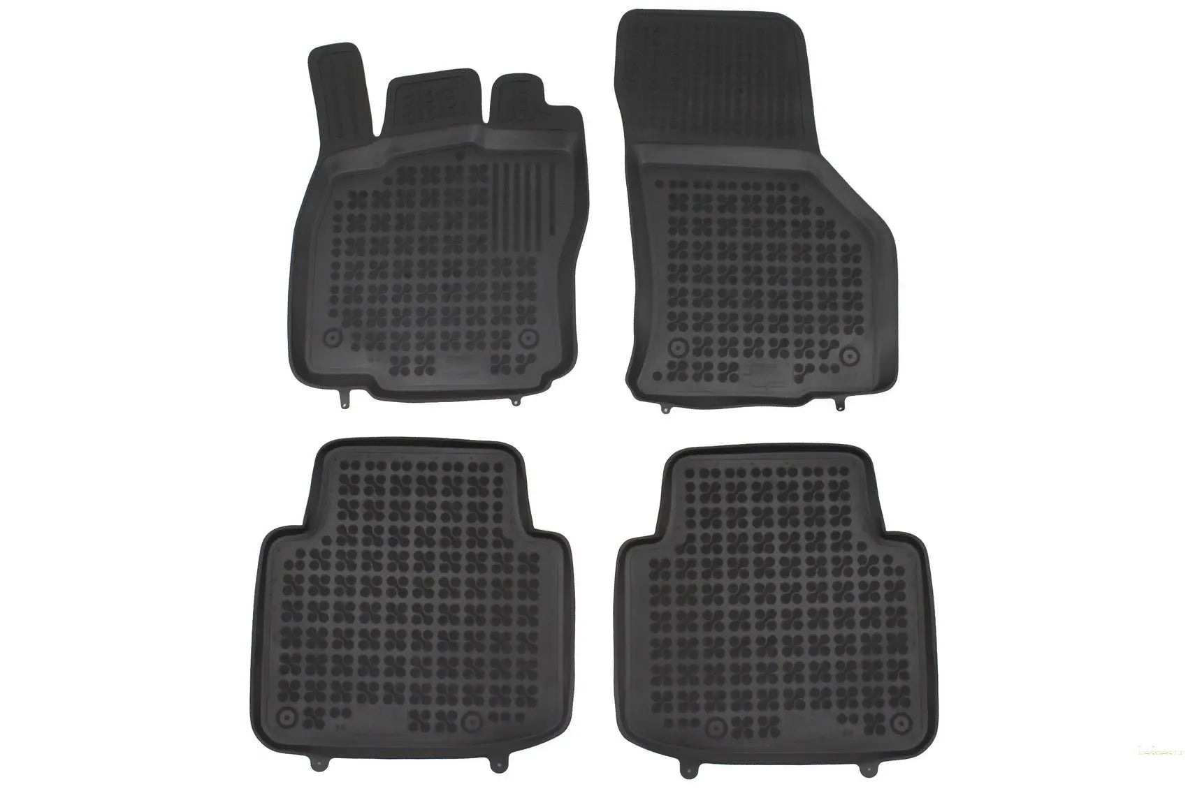 Fußmatte Gummi Schwarz Passend Für VW Arteon (2017+) Rezaw Plast