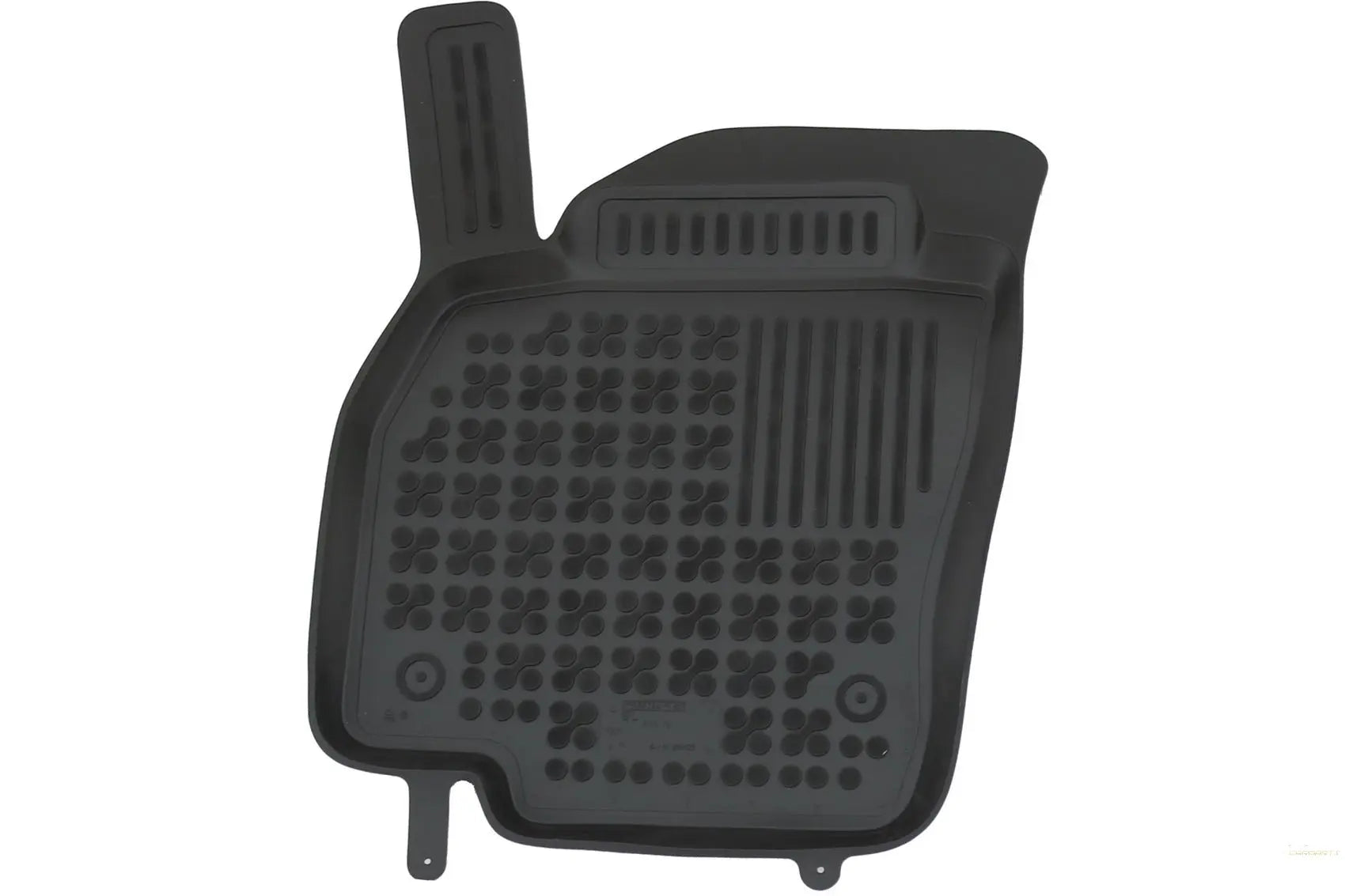 Fußmatte Gummi Schwarz Passend Für VW Polo Vi 2017+ Rezaw Plast