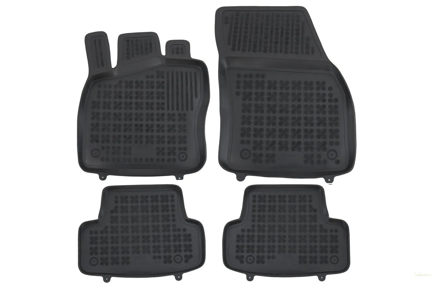 Fußmatte Gummi Schwarz Passend Für VW T-Roc (2017) Rezaw Plast