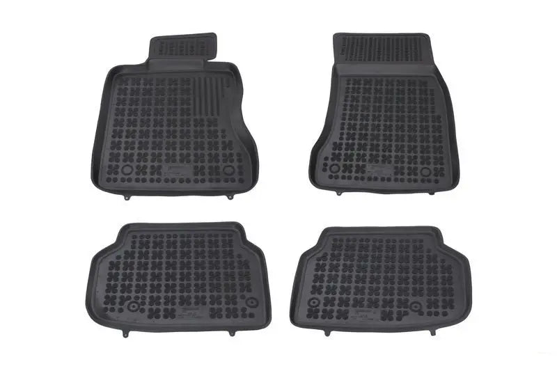 Fußmatte Schwarz Passend Für BMW 7 (F01) 2008-2015 Rezaw Plast