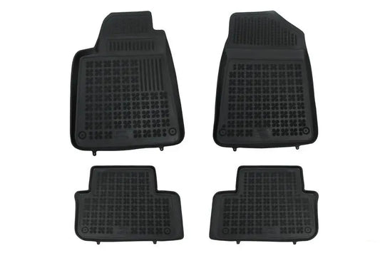 Fußmatte Schwarz Passend Für Peugeot 407 04/2004- . Rezaw Plast