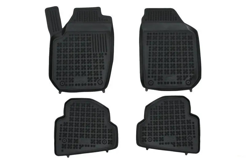 Fußmatte Schwarz Passend Für Skoda Fabia II 03/2007-2014 Rezaw Plast