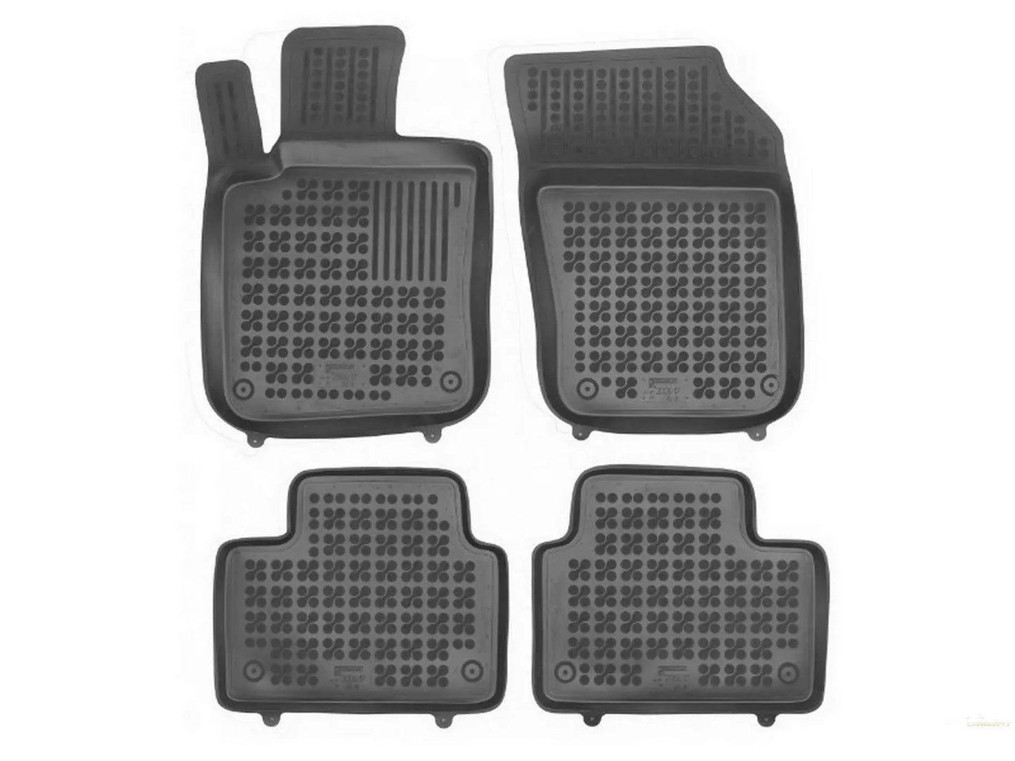 Fußmatte Schwarz Passend Für Volvo V60 II 2018 - Rezaw Plast