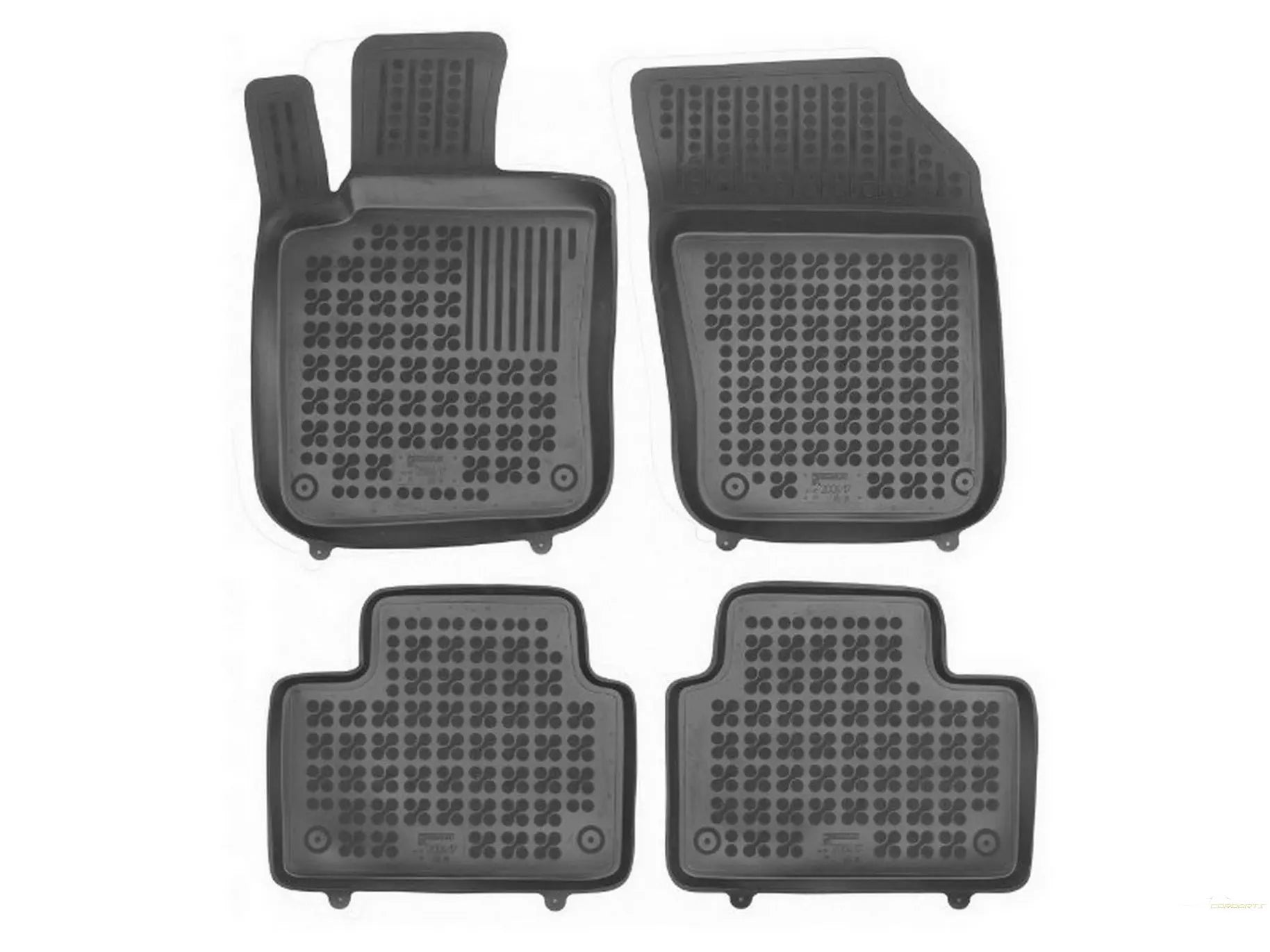 Fußmatte Schwarz Passend Für Volvo V60 II 2018 - Rezaw Plast