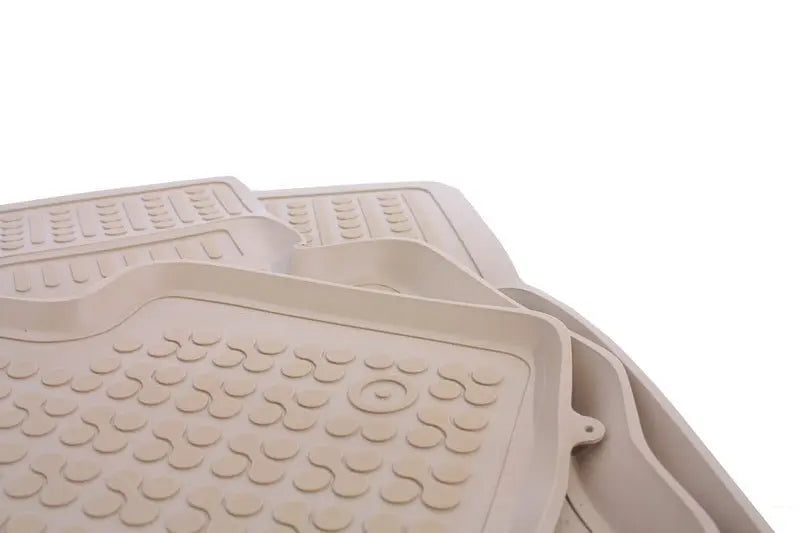 Fußmatte Teppich Beige Passend Für BMW X3 F25 (2011-2017), X4 F26 (2014-2018) Rezaw Plast