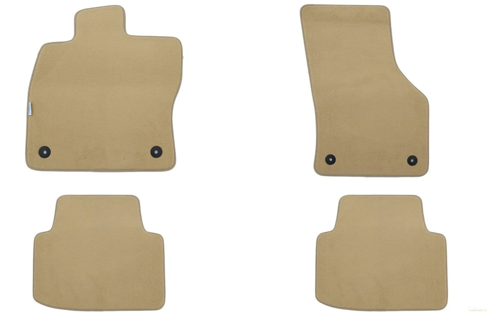 Fußmatte Teppich Beige Passend Für VW Passat 11/2014, Passat GTe Variante 11/2014 Petex