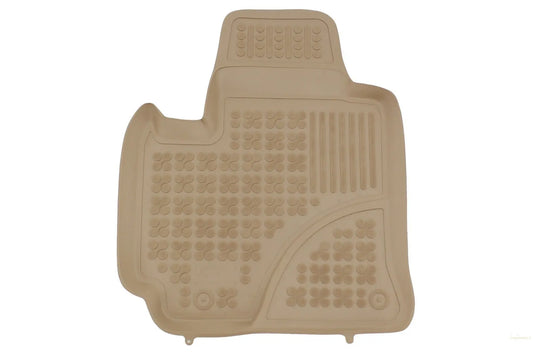 Fußmatten Gummi Beige Passend Für Toyota Rav4 II Facelift (2003-2005) 5 Türer Rezaw Plast
