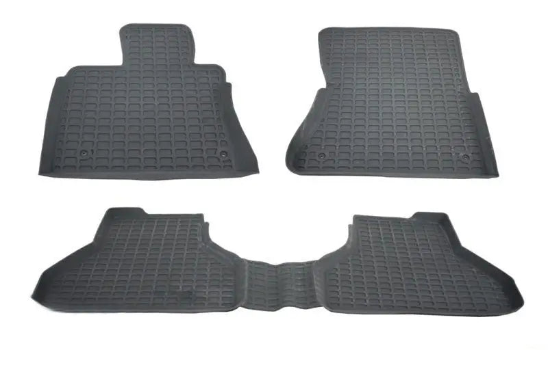 Fußmatten Gummimatten Passend Für BMW X6 E71 (2008-2014) Anthrazitgrau Auto GS