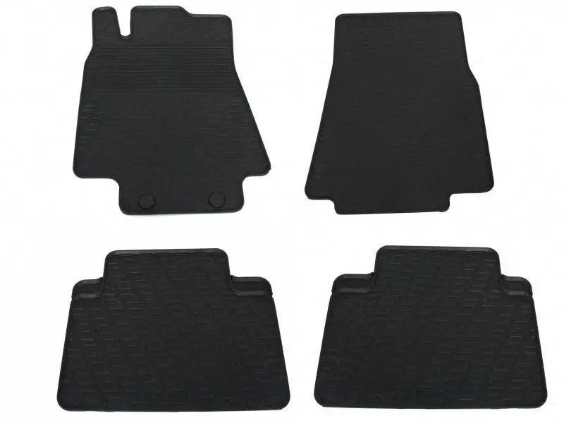 Fußmatten Gummimatten Passend Für Mercedes Benz A-Klasse W169 (2004-2009) Schwarz Auto GS