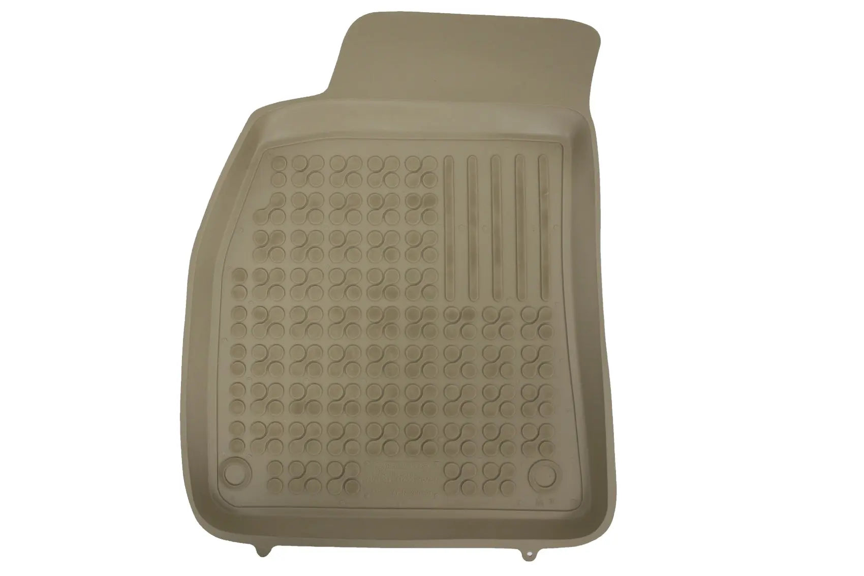 Gummi Fußmatte Beige Passend Für Audi A4 B6 B7 (11.2000-10.2007) Rezaw Plast