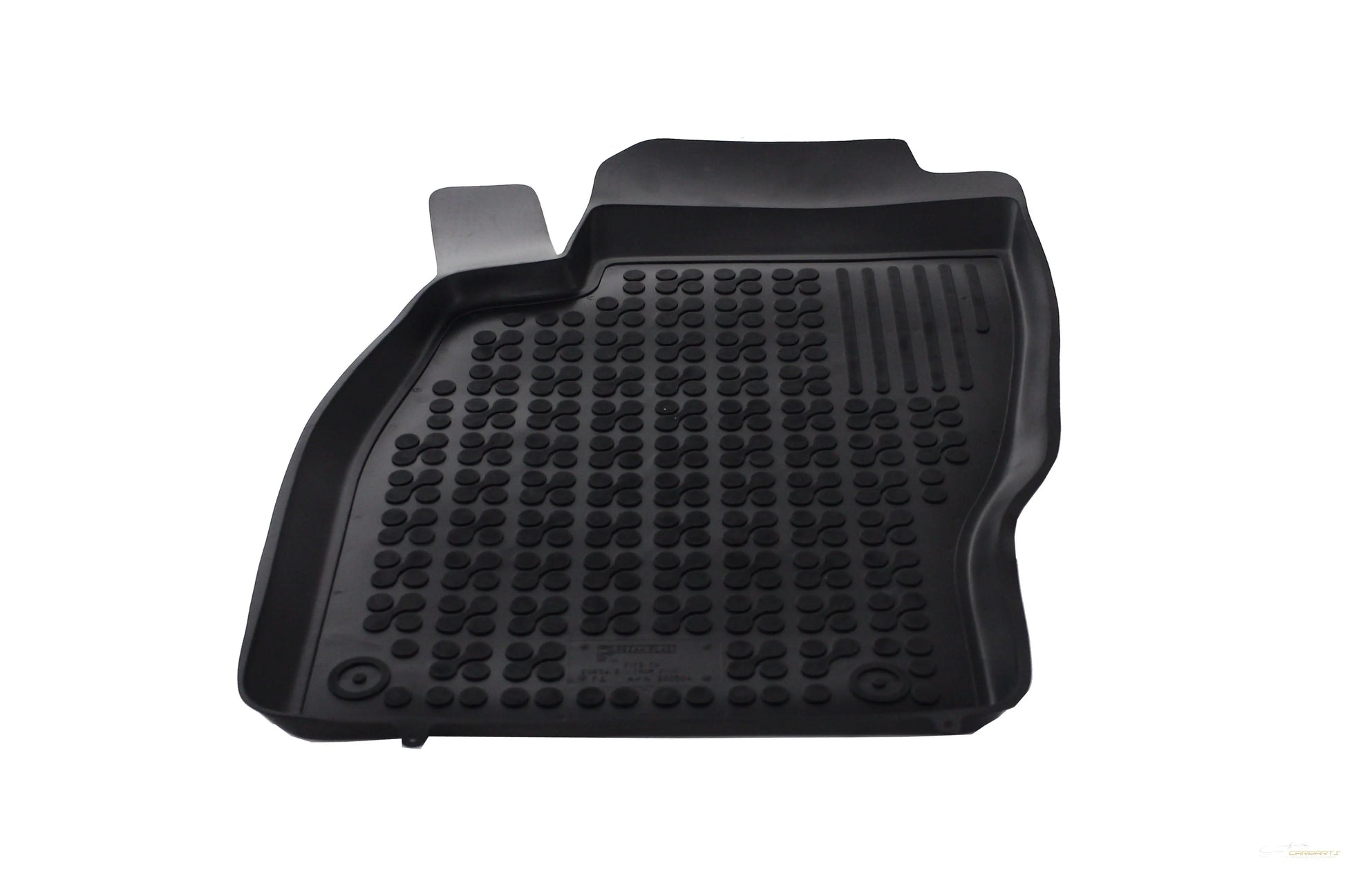 Gummi Fußmatte Schwarz Passend Für Opel Corsa D Iv (2006-2014) Corsa E V (2014-2019) Rezaw Plast