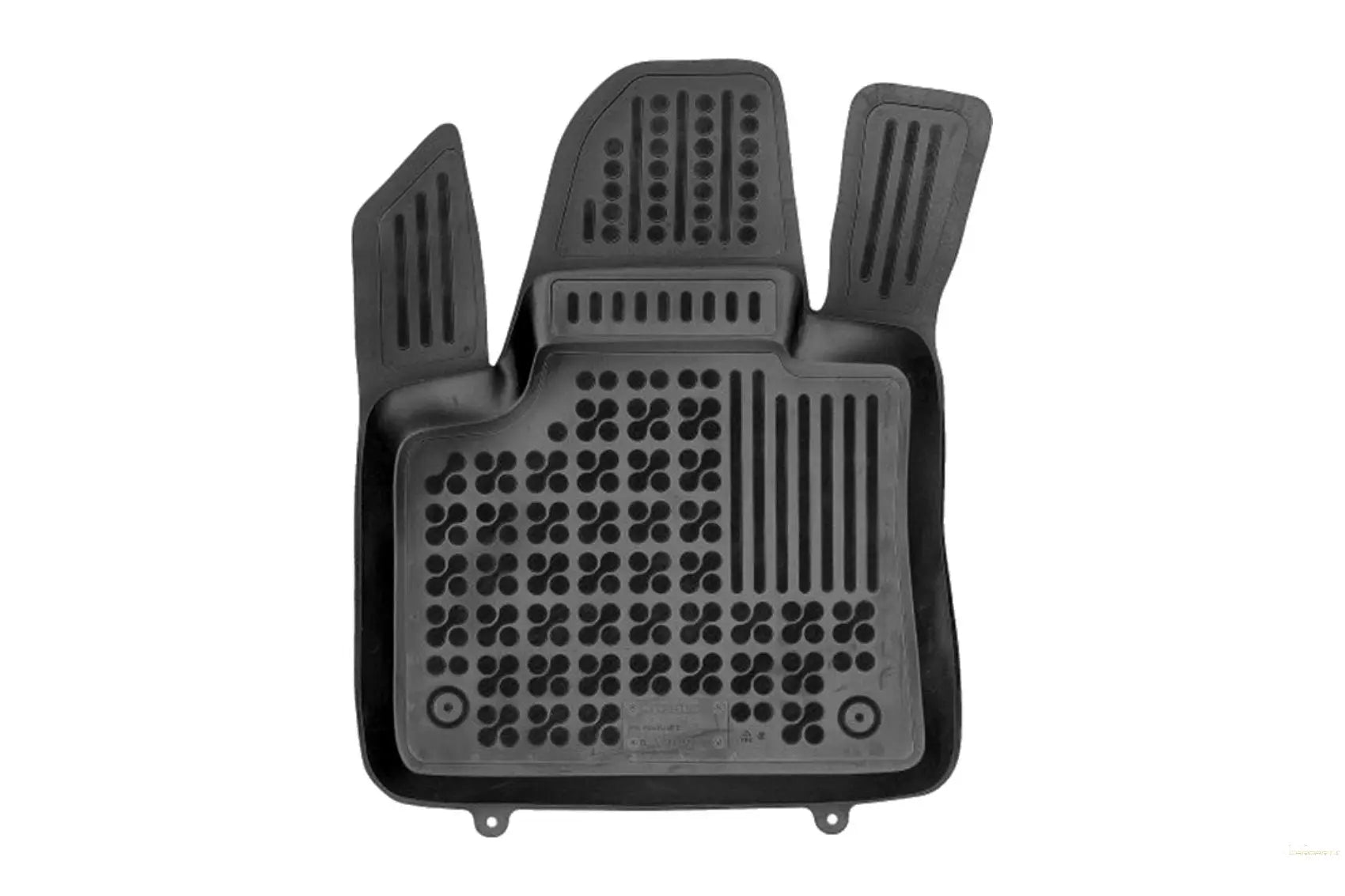 Gummi-Fußmatte Schwarz Passend Für Opel Grandland X (2017) Rezaw Plast