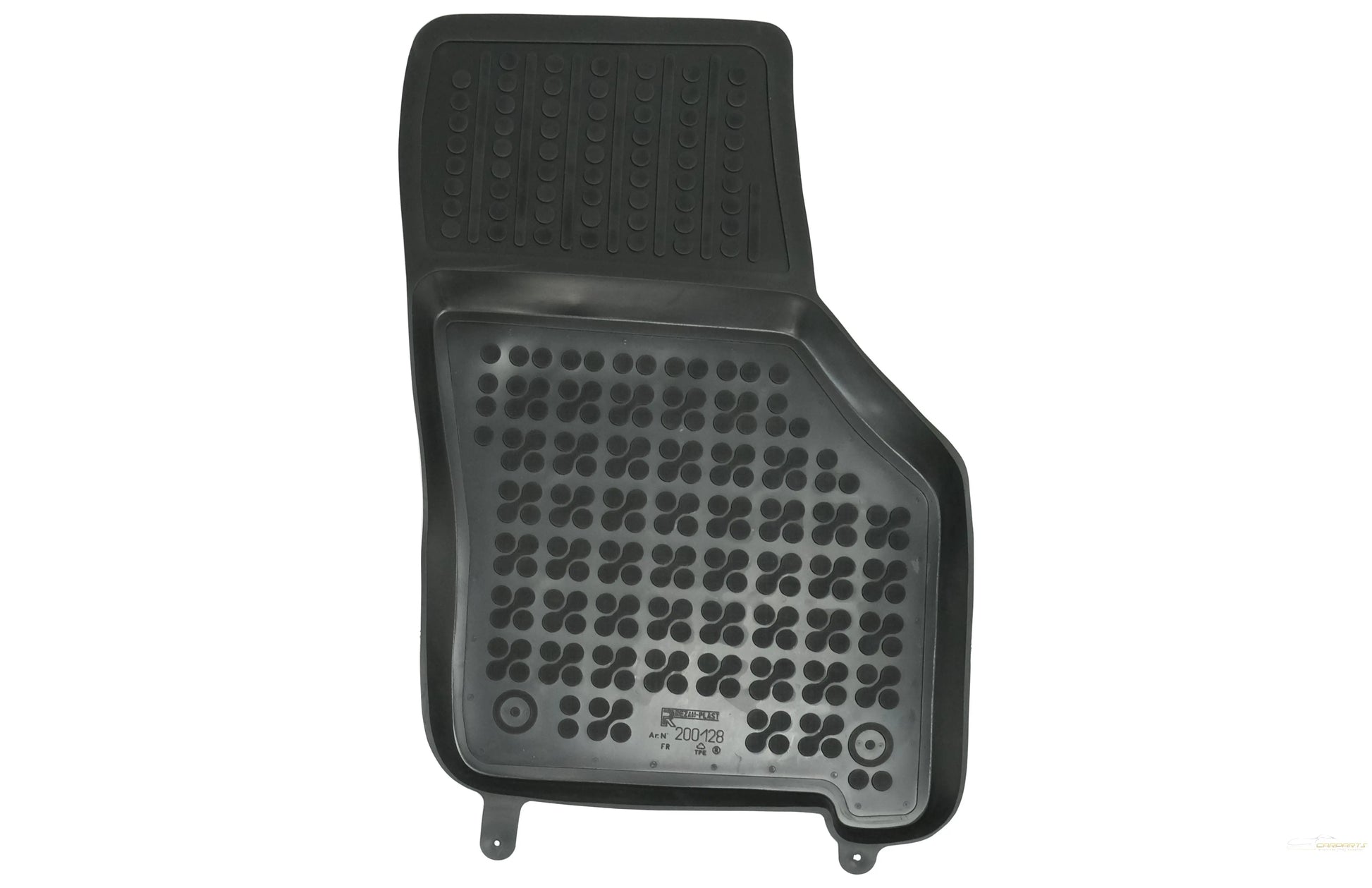 Gummi-Fußmatte Schwarz Passend Für VW Golf VII System Mild Hybrid (2019) Rezaw Plast