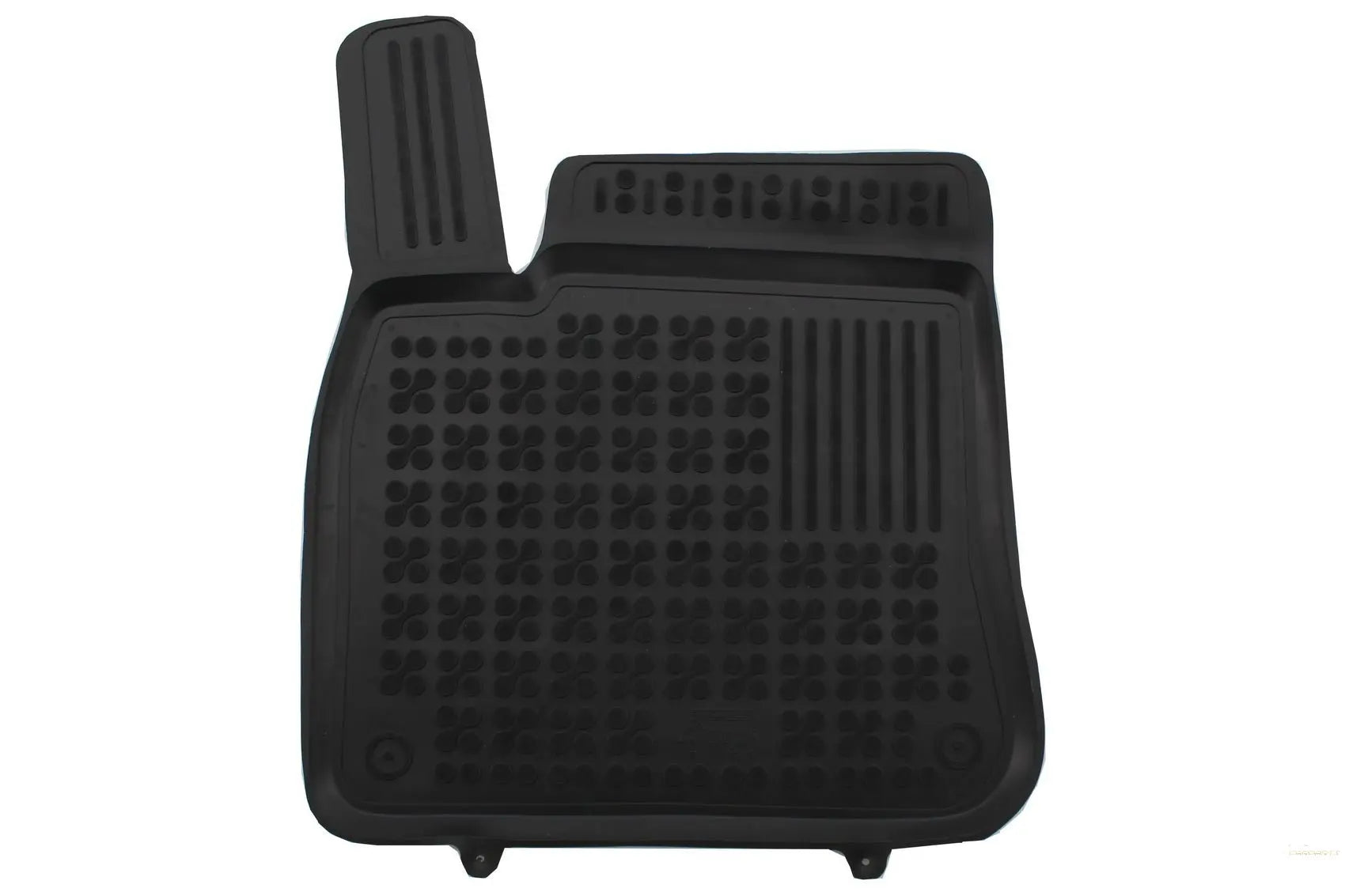 Gummi-Fußmatte Schwarz Passend Für VW Touareg III (2018-) 5-Sitzer Rezaw Plast