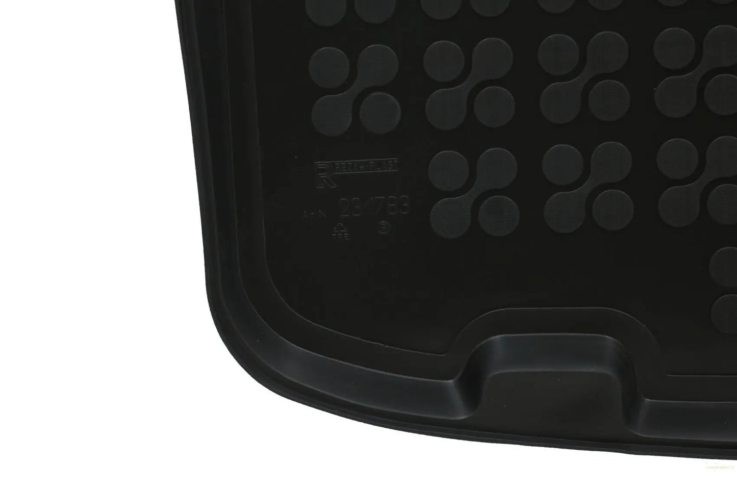 Gummi Kofferraummatte Schwarz Passend Für Toyota C-Hr SUV (2019) Rezaw Plast