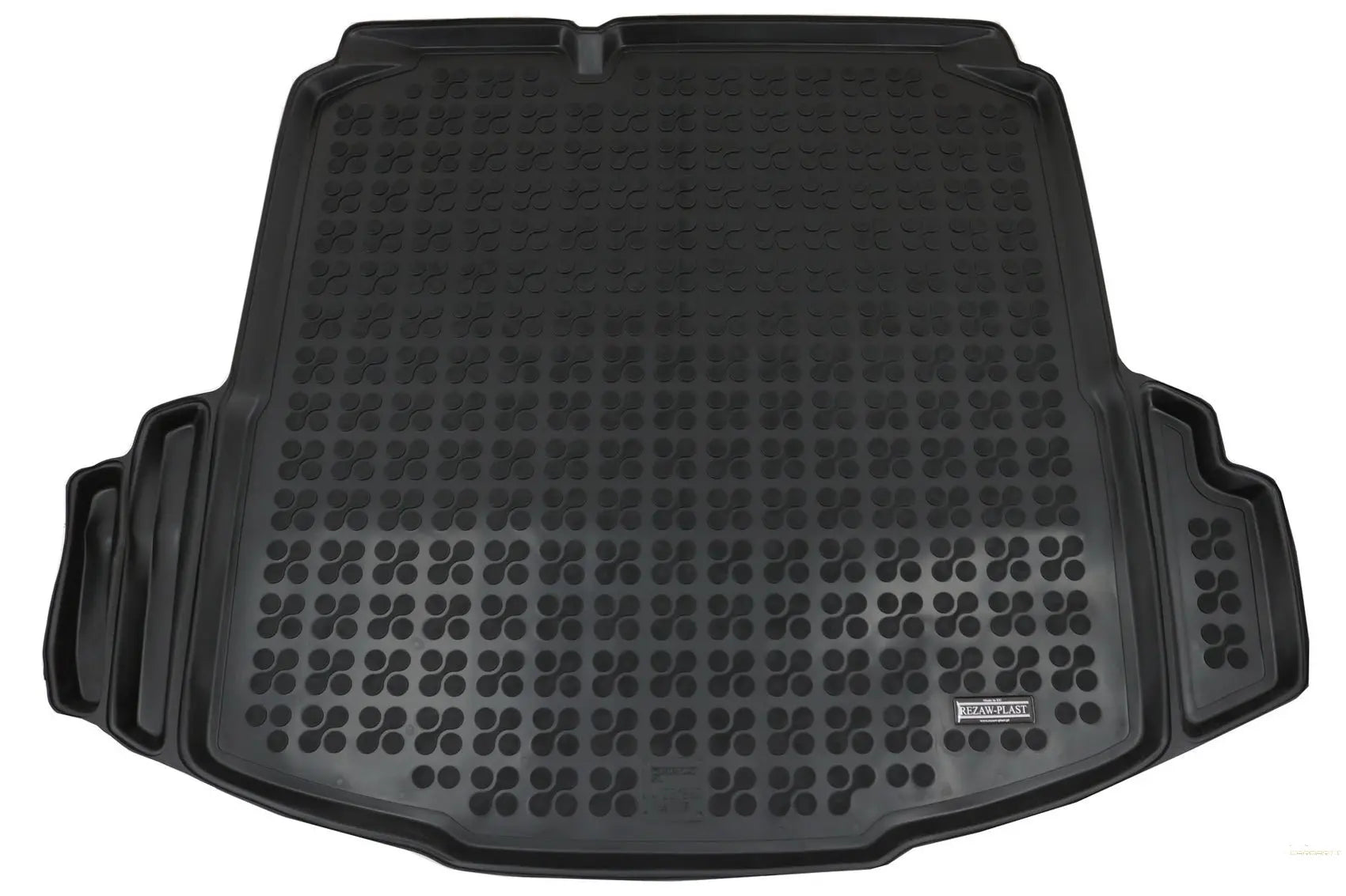 Gummi Kofferraummatte Schwarz Passend Für VW Jetta V (2005-2011) Rezaw Plast