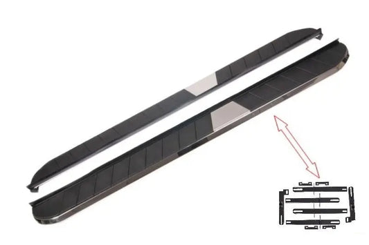 Halterungen Trittbretter Seitenstufen Passend Für Mitsubishi Outlander III (2012) & Mitsubishi Asx (2010) KITT