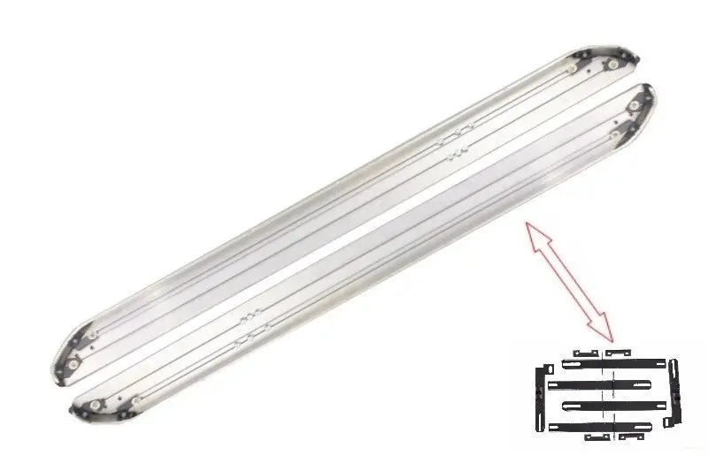 Halterungen Trittbretter Seitenstufen Passend Für Mitsubishi Outlander III (2012) & Mitsubishi Asx (2010) KITT