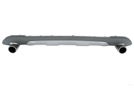 Heckdiffusor Mit Endrohr Endrohr Passend Für BMW X1 SUV F48 (06.2015) M Sport Design KITT