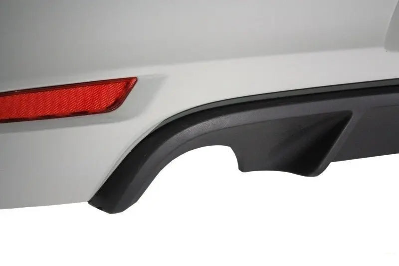 Heckschürze Dachspoiler Mit LED Bremslicht Passend Für VW Golf 6 VI (2008-2012) Auspuffanlage Und Seitenschweller GTI Design KITT