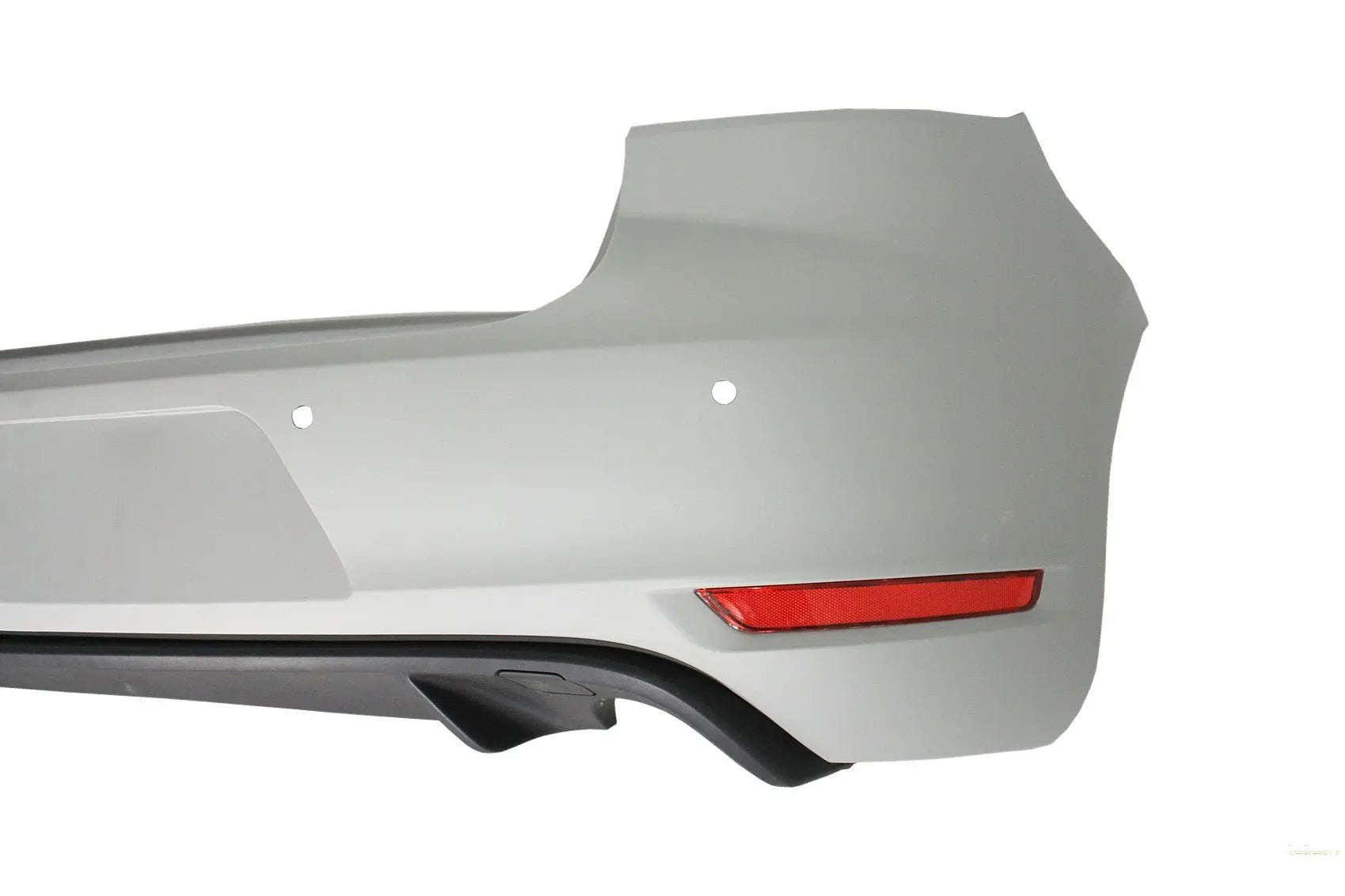 Heckschürze Dachspoiler Mit LED Bremslicht Passend Für VW Golf 6 VI (2008-2012) Und Auspuffanlage GTI Design KITT