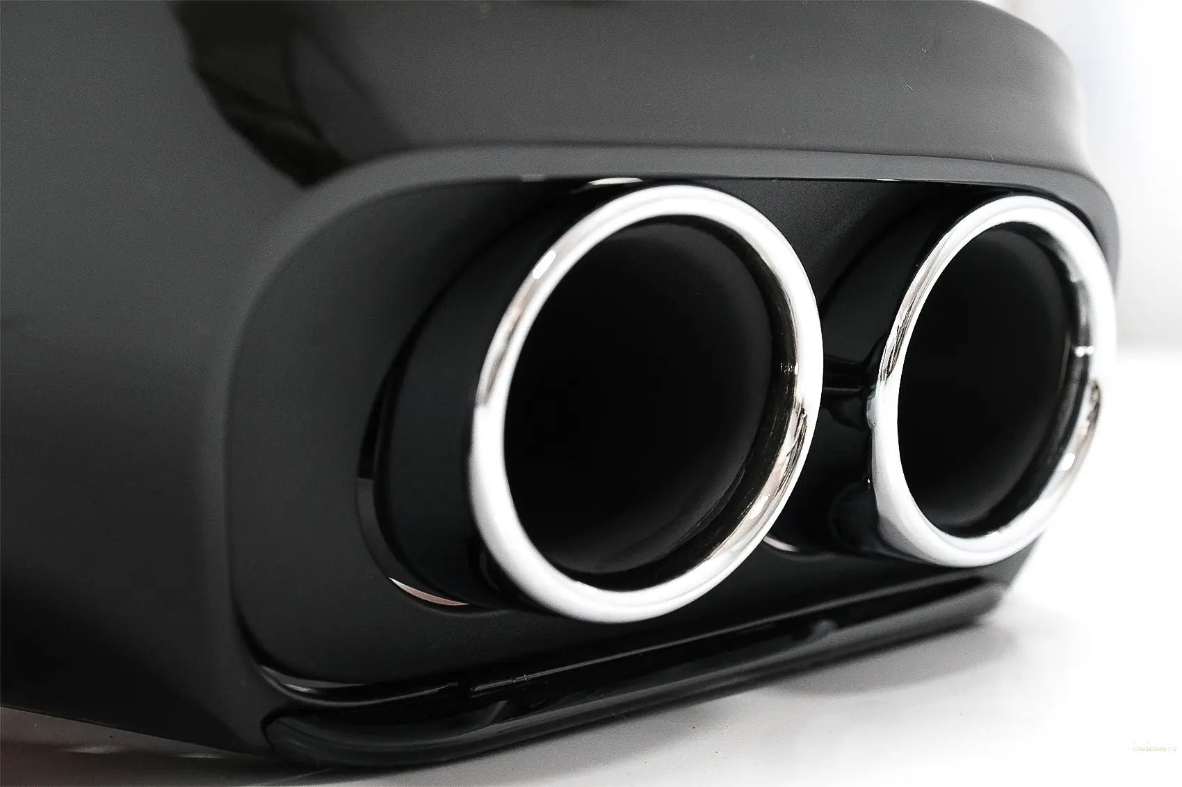 Heckschürze Diffusor Doppelauslass Mit Endrohren Passend Für Mercedes C-Klasse C205 A205 Coupé Cabriolet (2014-2019) C43 Design KITT