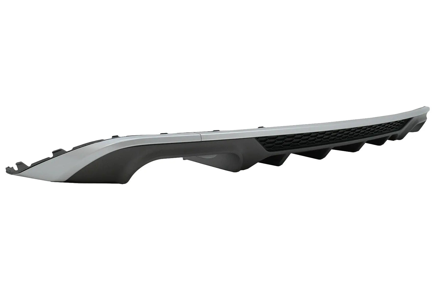 Heckschürze Diffusor Mit Abgasanlage Passend Für Audi A3 8V Facelift Limousine Cabrio (2016-2019) Standardstoßstange (Se) S3 Design KITT