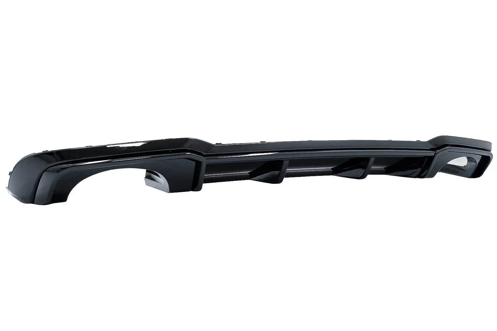 Heckschürze Diffusor Passend Für Audi A3 8V Facelift (2016-2019) Limousine Cabrio RS3 Design Nur S-Line Stoßstange Piano Black KITT