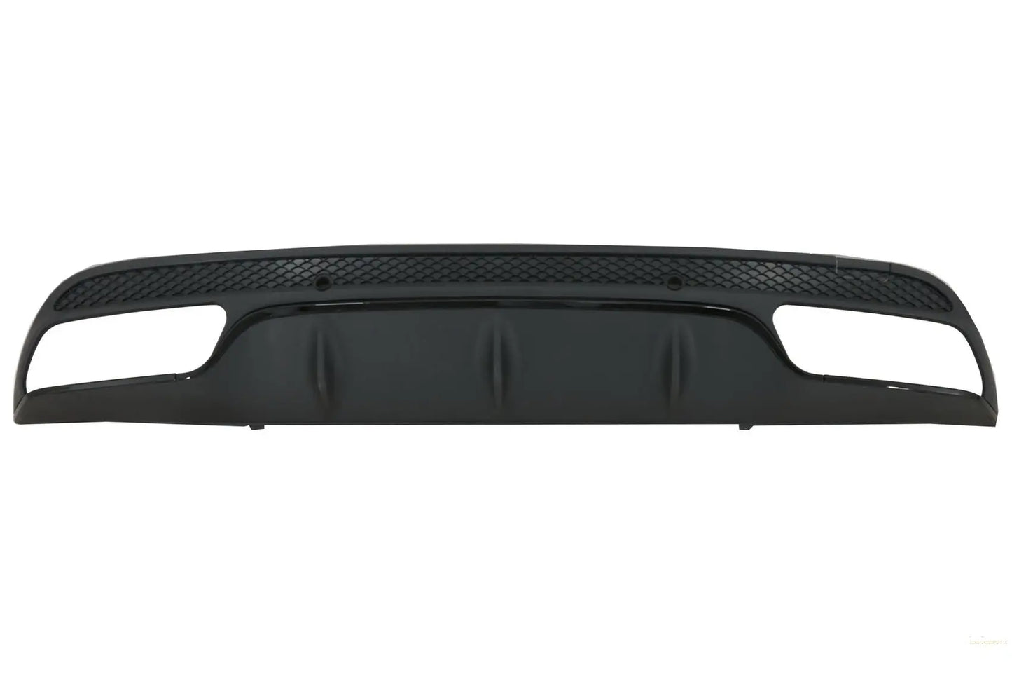 Heckschürze Diffusor Passend Für Mercedes C-Klasse W205 S205 (2014-2020) Mit Endschalldämpfer C63 Design Nur Für Sport Pack Black Edition KITT