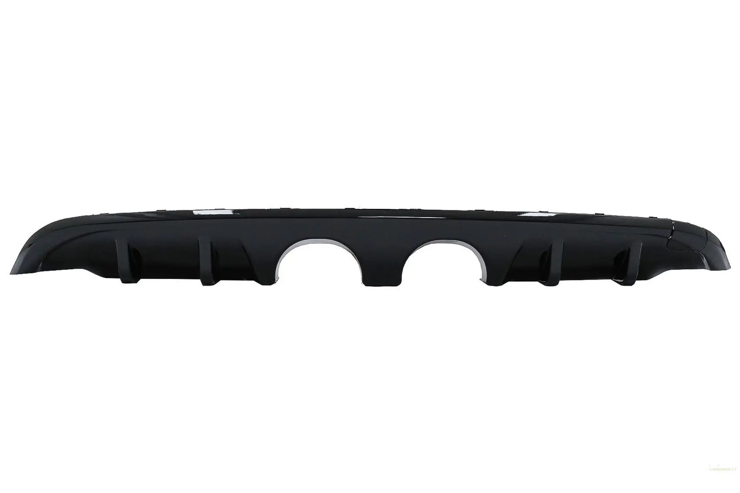 Heckschürze Diffusor Passend Für VW Golf 6 VI (2008-2012) R20 Look Nur Für Serienstoßstange Piano Black KITT