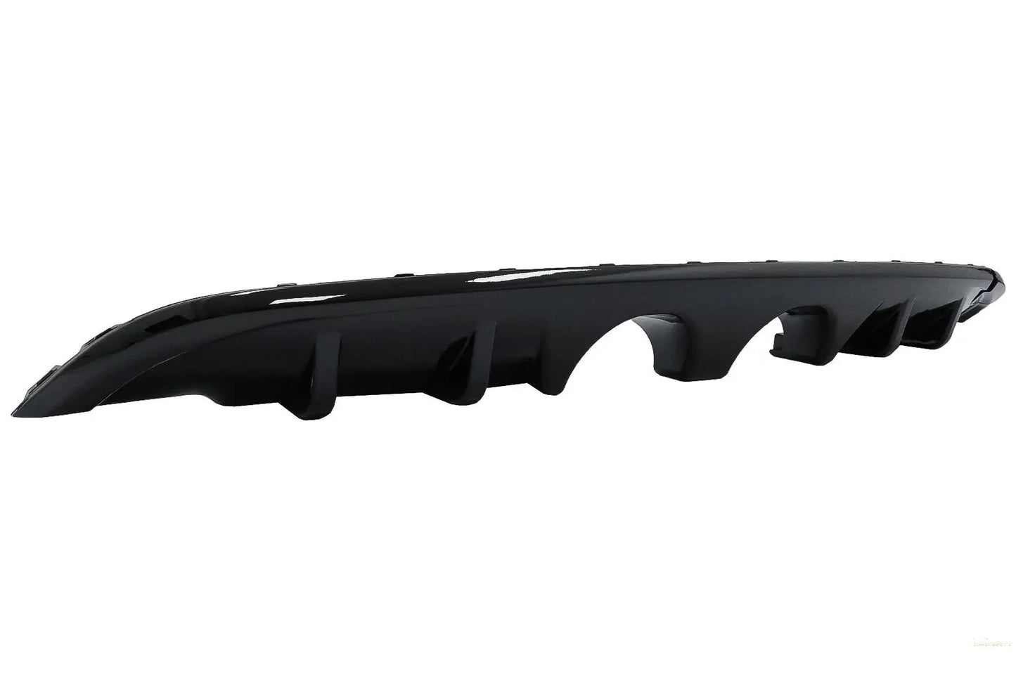 Heckschürze Diffusor Passend Für VW Golf 6 VI (2008-2012) R20 Look Nur Für Serienstoßstange Piano Black KITT