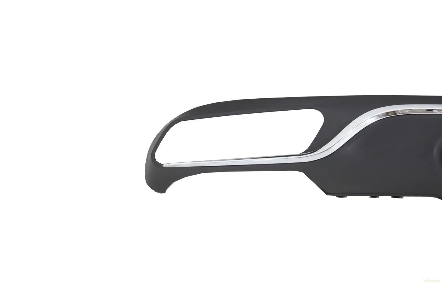 Heckschürze Luftdiffusor Passend Für Mercedes E-Klasse W213 S213 Standard (2016-2019) E63 Design Chrome Edition KITT