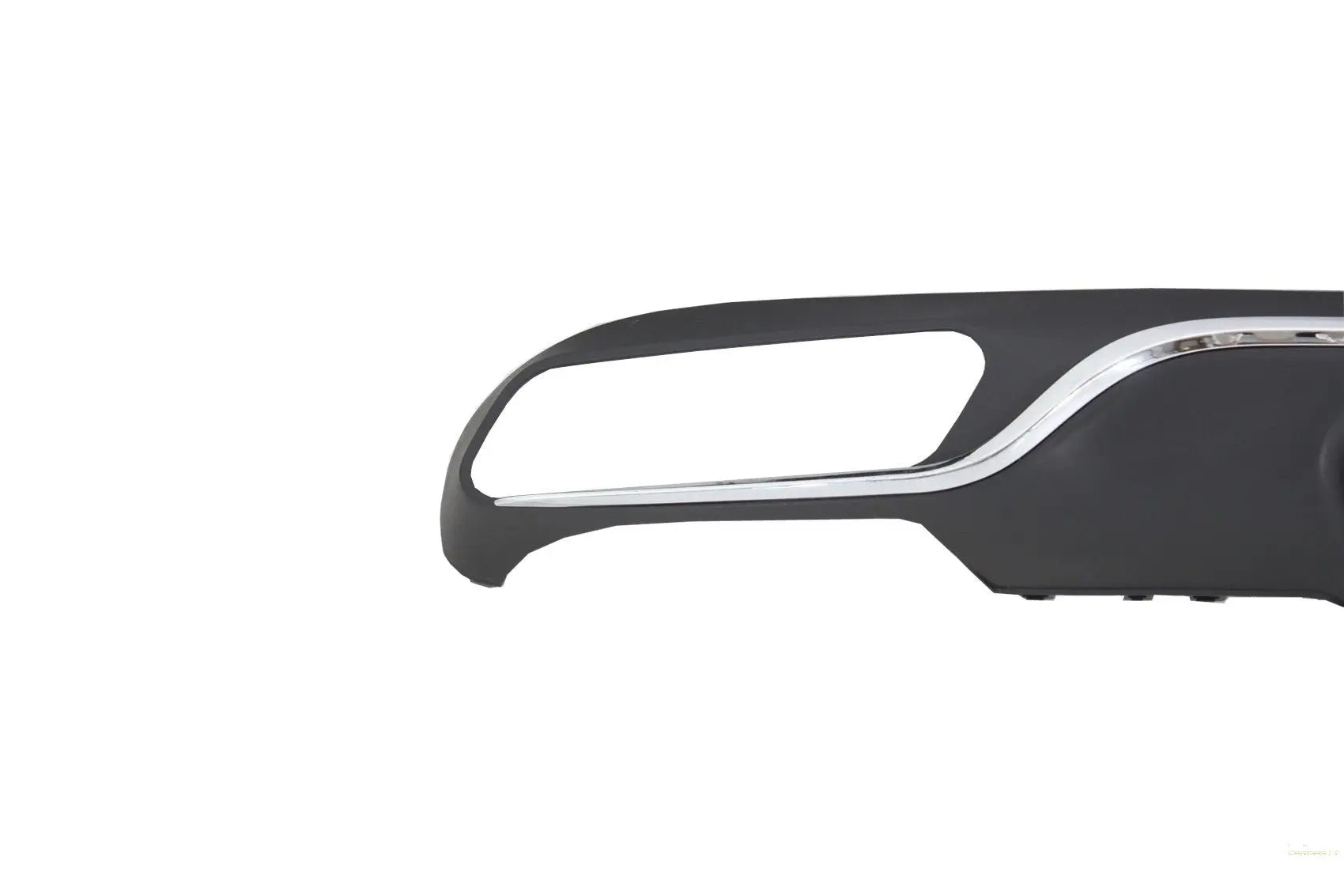 Heckschürze Luftdiffusor Passend Für Mercedes E-Klasse W213 S213 Standard (2016-2019) E63 Design Chrome Edition KITT