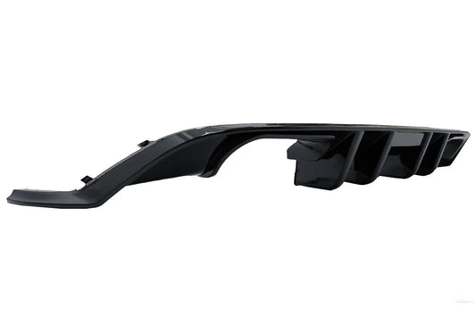 Heckschürze Luftdiffusor Passend Für VW Golf 7.5 (2017-2019) R Look Piano Black KITT